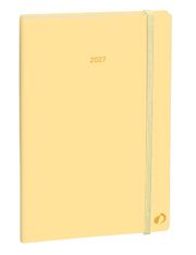 Quo Vadis - Agenda - Ministre Color - Semainier Planning - Multilingue - Pastel - Beige - 13 mois de décembre à décembre - 16x24 cm - Papier Clairefontaine blanc - Fabrication française
