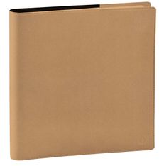 Quo Vadis - Agenda - Exécutif Recyclé - Semainier Planning - Multilingue - Eunoia - Beige - 12 mois de janvier à décembre - 16x16 cm - Papier Clairefontaine recyclé - Fabrication française