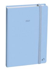 Quo Vadis - Agenda - Affaires Color - Semainier Planning - Multilingue - Pastel - Bleu clair - 13 mois de décembre à décembre - 10x15 cm - Papier Clairefontaine blanc - Fabrication française