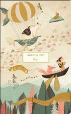 Agenda semaine 13X21cm AVENTURE -  12 mois Aquarupella 