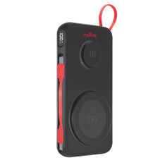 Maxlife - Batterie de secours - 10000 mAh - MagSafe - 15 W - noir