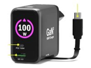 PORT Connect - Chargeur secteur GaN II - 3 connecteurs de sortie (USB, 2 x USB-C)