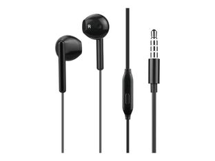 BIGBEN Connected WOW - Écouteurs filaire avec micro - jack 3,5mm - noir