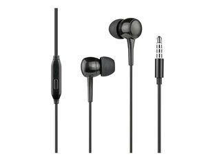 BIGBEN Connected WOW - Écouteurs filaire avec micro - jack 3,5mm - noir