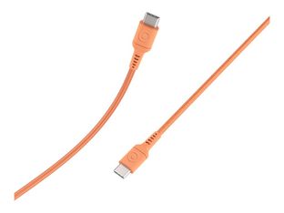 BIGBEN Connected - Câble USB - USB-C (M) pour USB-C (M) - 1.2 m - orange
