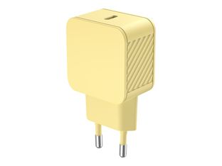 BIGBEN Connected - Chargeur secteur - 20 Watt - PD 3.0, GAN - Fast Charge (USB-C) - jaune
