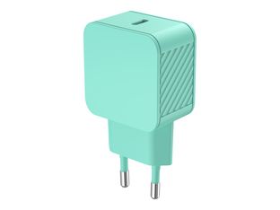 BIGBEN Connected - Chargeur secteur - 20 Watt - PD 3.0, GAN - Fast Charge (USB-C) - vert