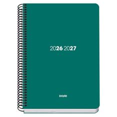 Agenda escolar espiral semana vista verde Element 150 x 210 mm