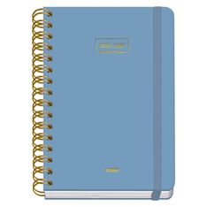 Agenda escolar Wire-O semana vista azul 150 x 210 mm
