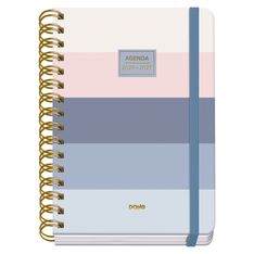 Agenda escolar Wire-O semana vista Donna 150 x 210 mm