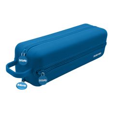 Portatodo cuádruple DOHE de silicona azul Colour Vibes