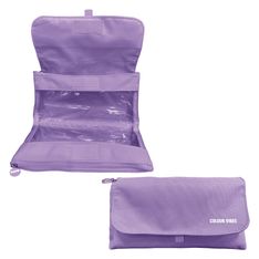Portatodo doble con solapa DOHE morado Colour Vibes