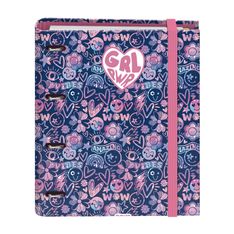 Carpeta recambio con goma 4 anillas 35 mm DOHE Girl Power