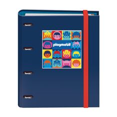 Carpeta recambio con goma 4 anillas 35 mm DOHE Playmobil