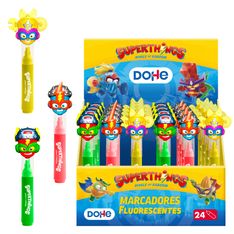 Marcadores fluorescentes DOHE SuperThings surtido de colores
