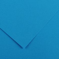 CANSON - 25 Feuilles Iris Vivaldi 50 x 65 cm - 120 g - Bleu Azur