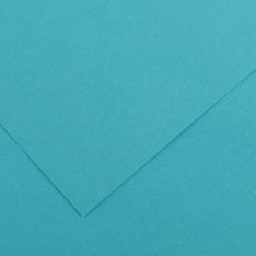 CANSON - 25 Feuilles Iris Vivaldi 50 x 65 cm - 120 g - Bleu Turquoise