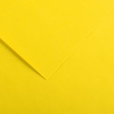 CANSON - 25 Feuilles Iris Vivaldi 50 x 65 cm - 120 g - Jaune Canari