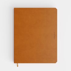 Agenda semainier vertical de KEMPEN Atlas – format L – brun – Brepols
