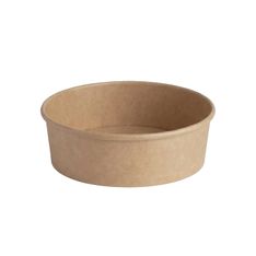 Boîtes Salade Kraft Brun - 480 ml - Ø 150 x H 45 mm - Lot de 50