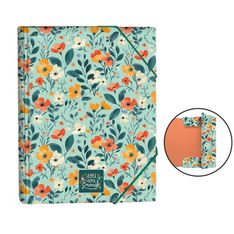Carpeta solapas - Flowers