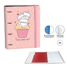Carpeta Ringbook A4 - Cats