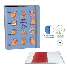 Carpeta Ringbook A4 - Capibara
