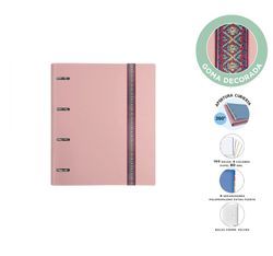 Carpeta Ringbook A4 Foam Pastel Rosa