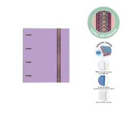 Carpeta Ringbook A4 Foam Pastel Lila