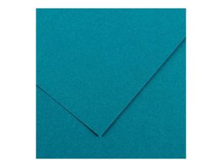 Canson Iris Vivaldi - Papier - 500 x 650 mm - 25 feuilles - bleu des mers du sud - 185 g/m²