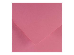 Canson Iris Vivaldi - Papier - 500 x 650 mm - 25 feuilles - rose flamant - 185 g/m²