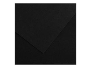 Canson Iris Vivaldi - Papier - 500 x 650 mm - 25 feuilles - noir - 185 g/m²