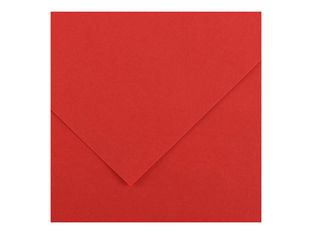 Canson Iris Vivaldi - Papier - 500 x 650 mm - 25 feuilles - rouge - 185 g/m²