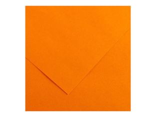 Canson Iris Vivaldi - Papier - 500 x 650 mm - 25 feuilles - clémentine - 185 g/m²