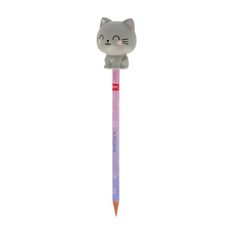 Legami Squeezies - Lápiz de grafito - HB - Antiestrés Kitty