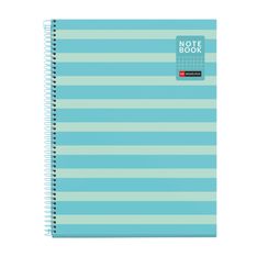 Miquelrius Notebook Between the lines - Cahier à spirale - A4 - 80 feuilles - petits carreaux (5x5 mm) - celeste