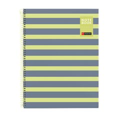 Miquelrius Notebook Between the lines - Cahier à spirale - A4 - 80 feuilles - petits carreaux (5x5 mm) - citron