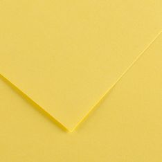 CANSON - 25 Feuilles Iris Vivaldi 50 x 65 cm - 120 g - Straw Yellow