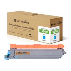 Cartouche laser remanufacturée Brother TN249 - cyan - G&G