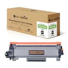 Cartouche laser remanufacturée Brother TN2510XL - noir - G&G