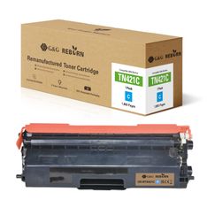 Cartouche laser remanufacturée Brother TN421 - cyan - G&G