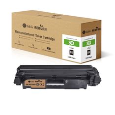 Cartouche laser remanufacturée HP 30X - noir - G&G