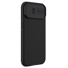 Coque de protection Nillkin CamShield Pro pour iPhone 16 - Magnétique - noir