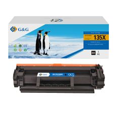 Cartouche laser compatible HP 135X - noir - G&G