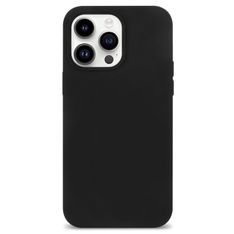 Coque de protection pour iPhone 13 - silicone - noir