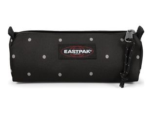 EASTPAK Benchmark Single - Trousse - petit - 100 % polyester - pois, noir, argent