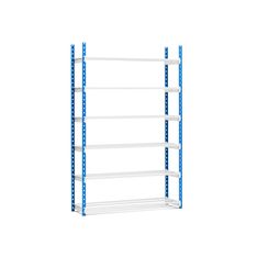 Paperflow Rang'ECO - rayonnage 6 tablettes - H200xL125xP54 cm - élément de départ