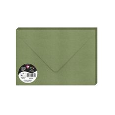 POLLEN - 20 Enveloppes Vert Sauge - 162 x 229 mm - 120 g/m²