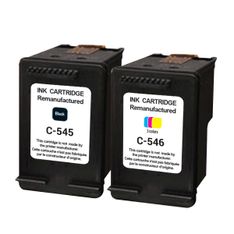 Cartouche remanufacturée Canon PG545/CL546 - noir, cyan, magenta, jaune -Uprint