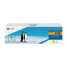 Cartouche laser compatible HP219X - jaune - G&G